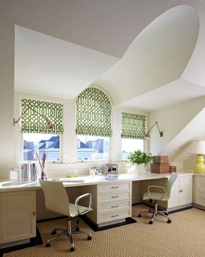 Use a Patterned Roller Shade