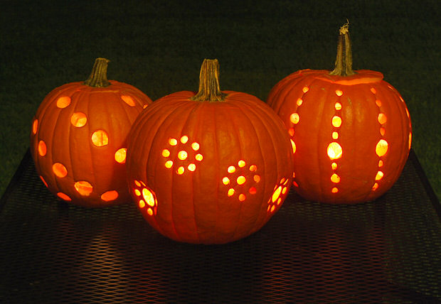Drill Holes and Keep Your Pumpkin Abstract