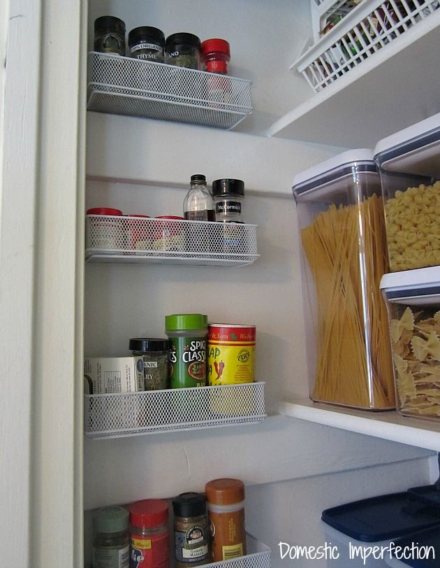 Use wasted space in pantry