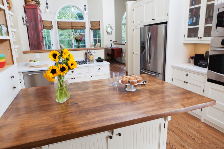 User-Friendly Kitchen Butcher Block Countertop