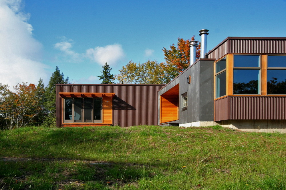 Vermont Off Grid Cabine Architecture Design