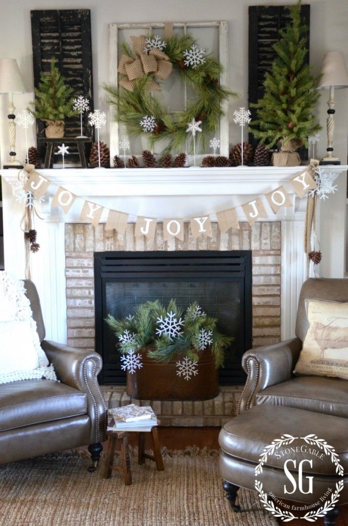 Versatile mantel background