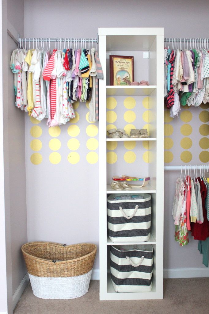 Vertical Small Closet are for nursery room
