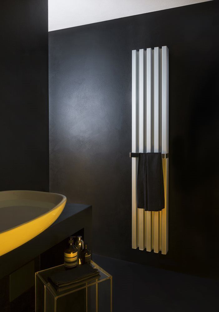 Vertical Soho towel warmer radiator for bathroom