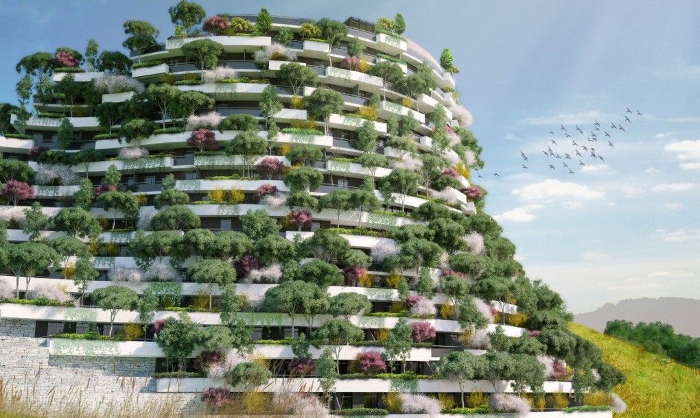 Vertical forest Mountain Hotel