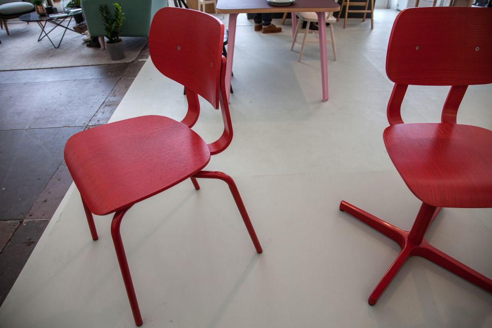 Very Good & Proper design Red Chairs