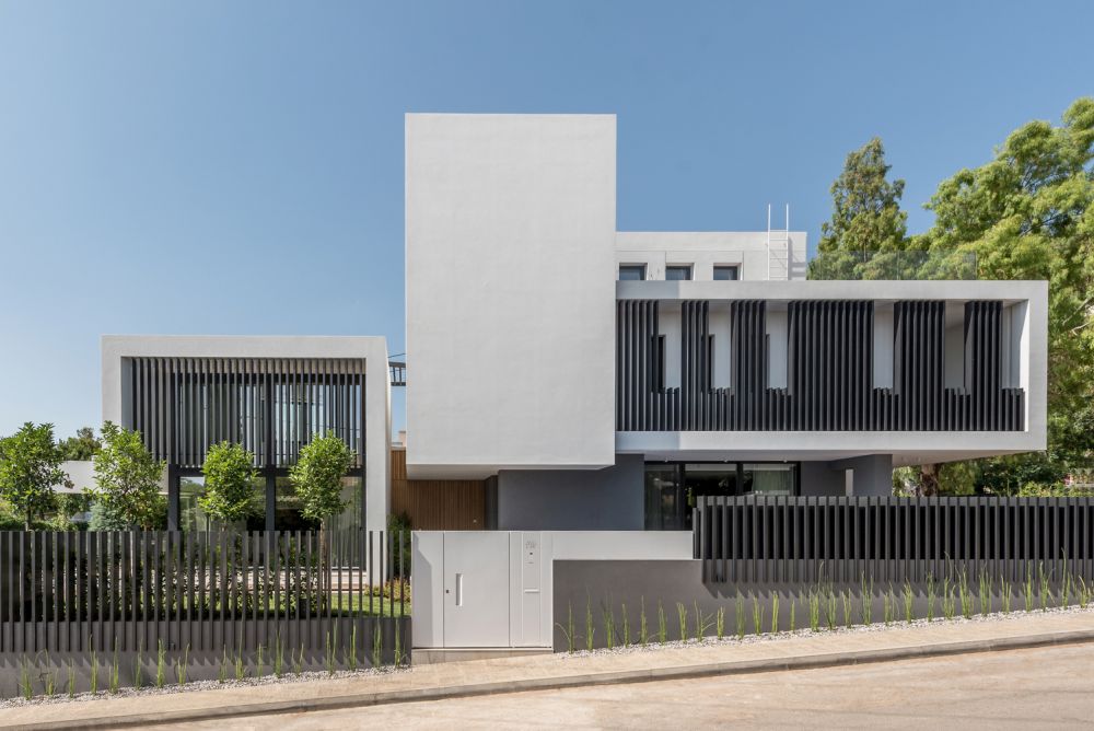 Villa 13 House by Parthenios architectsassociates front view
