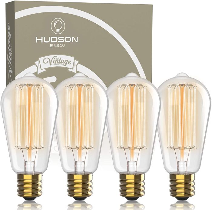 Vintage Incandescent Edison Light Bulbs