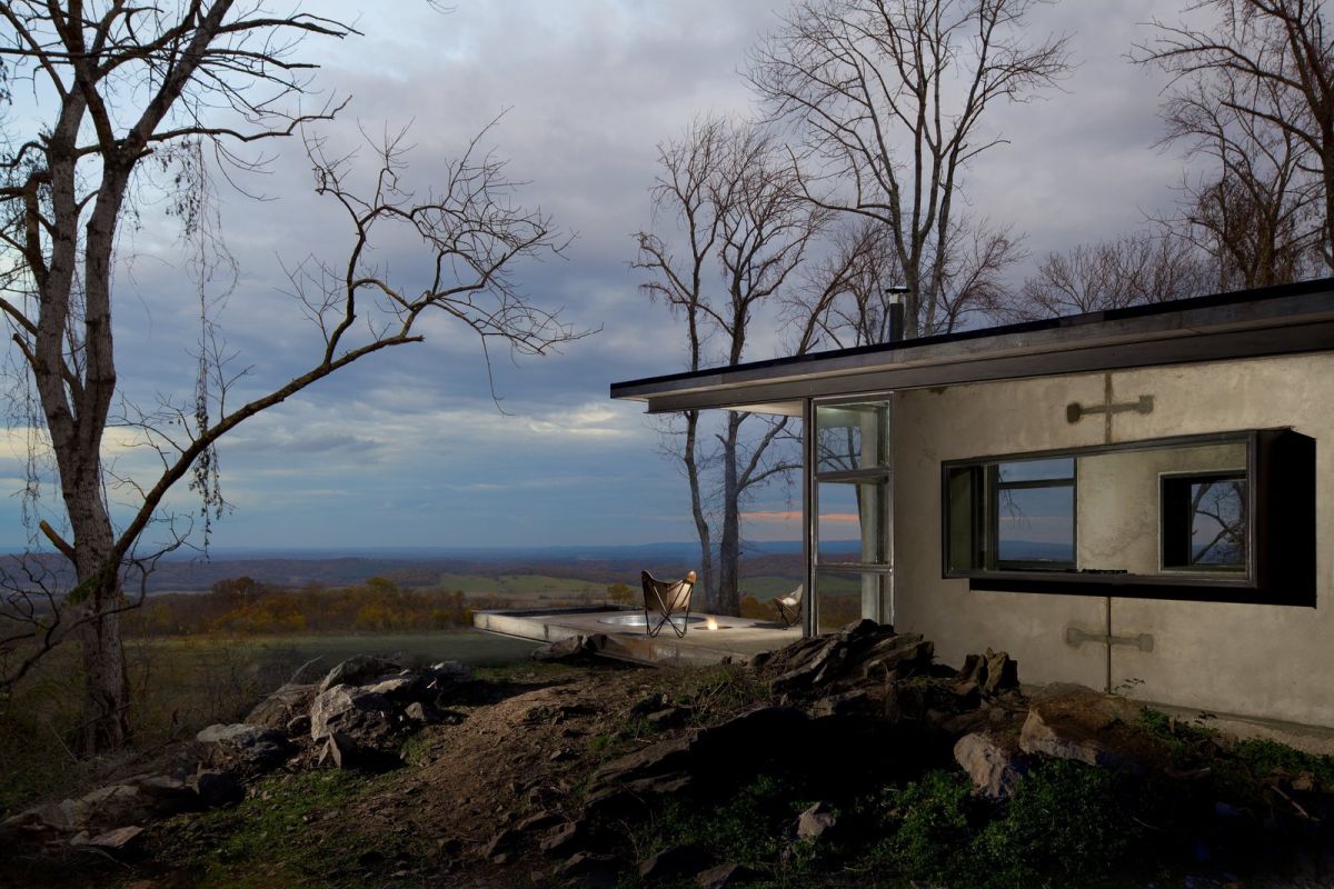 Virgina industrial off grid cabin