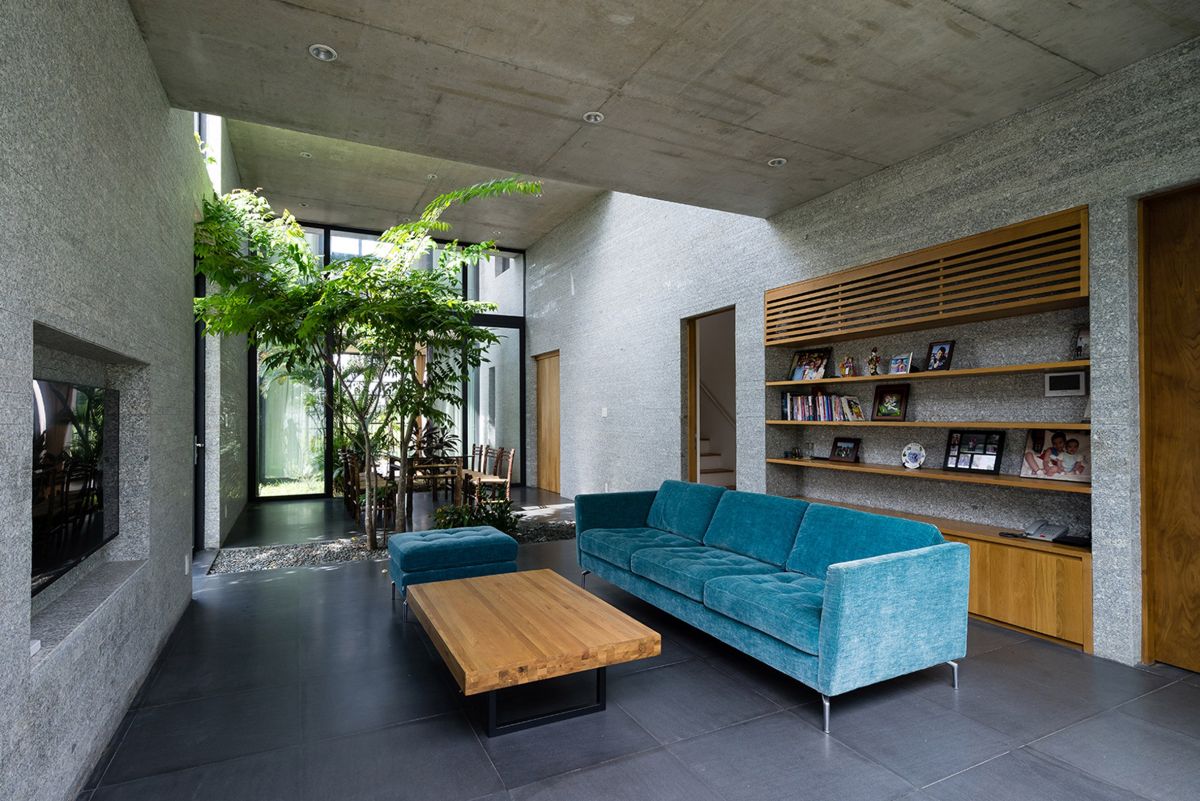 Vo Trong Nghia Architects House of trees interior