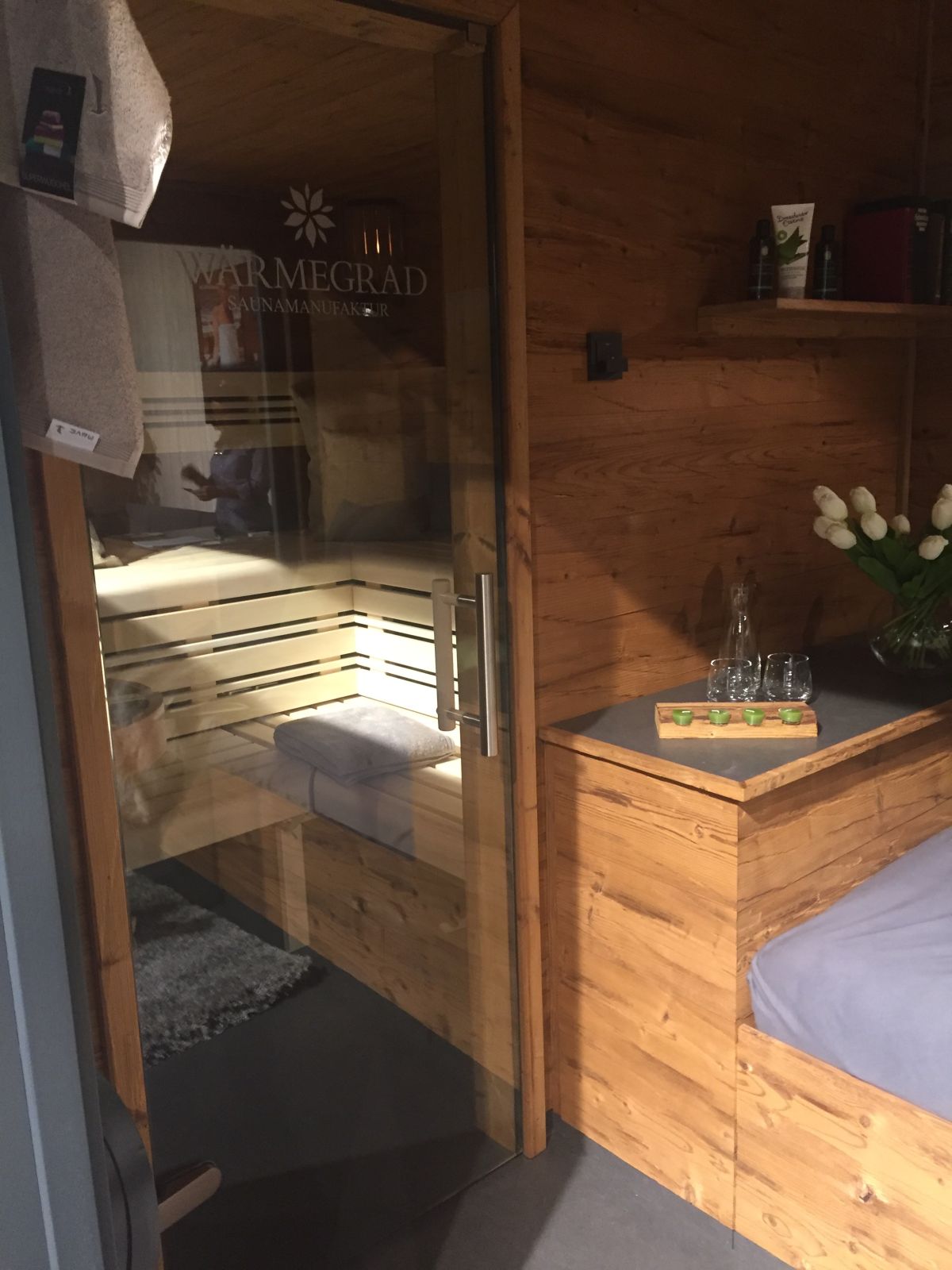 Wärmegrad sauna interior