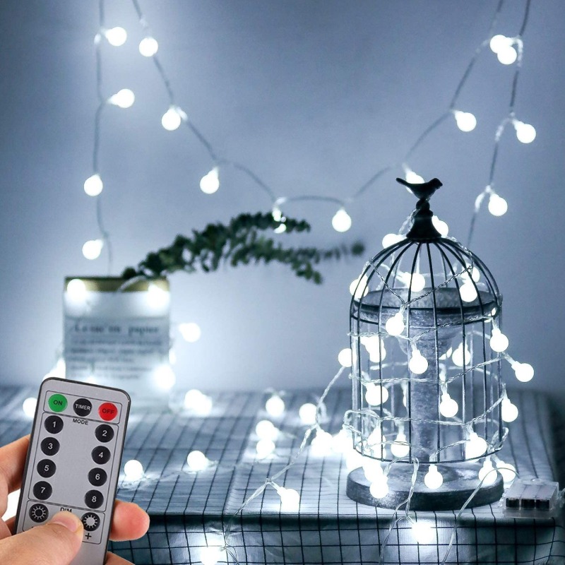 WERTIOO Battery Operated String Lights 