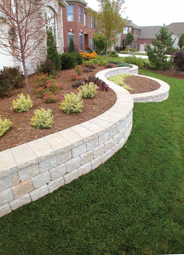 Wall Block Retaining Wall
