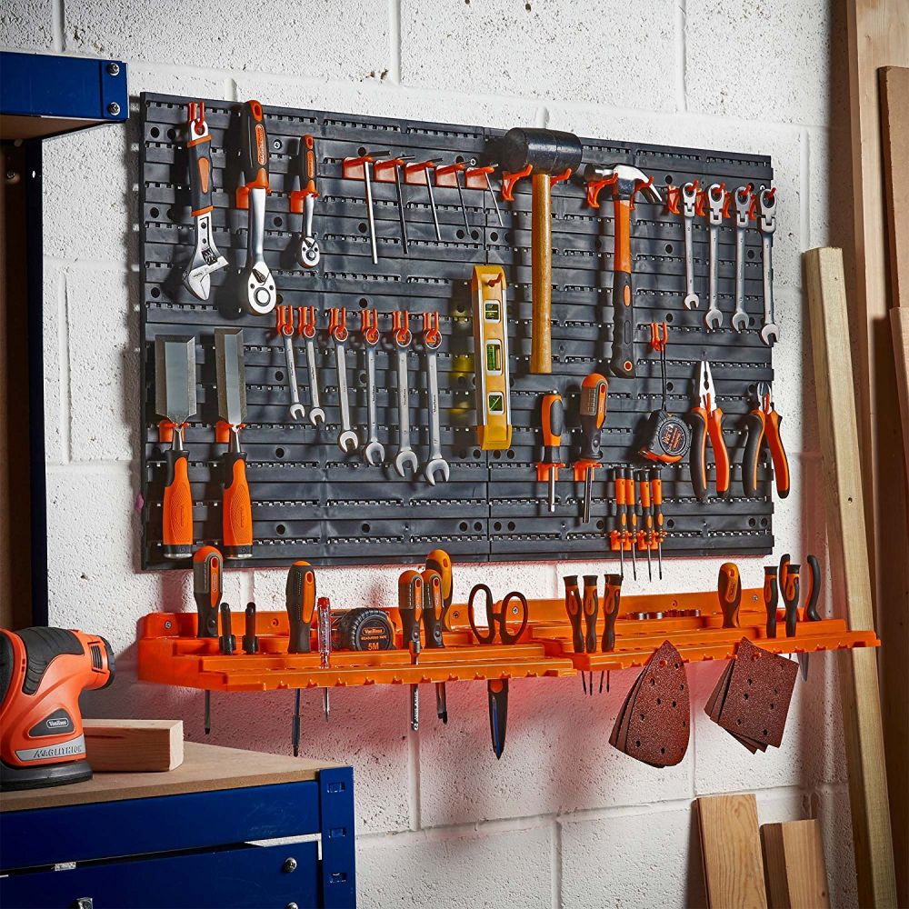 Wall Mounted Plastic Pegboard