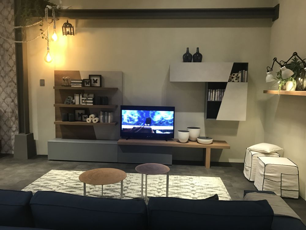 Wall unit design for TV
