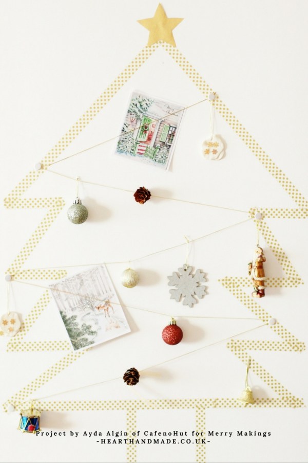 Washi tape Christmas Tree