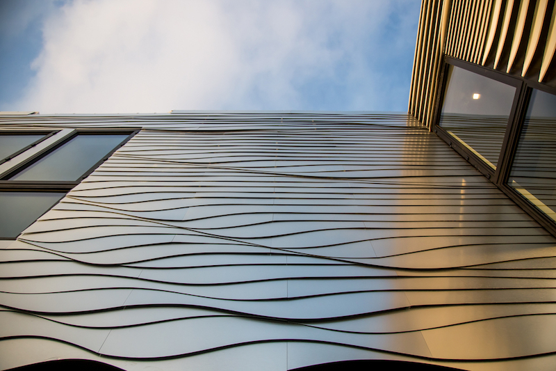 Wave House facade panels