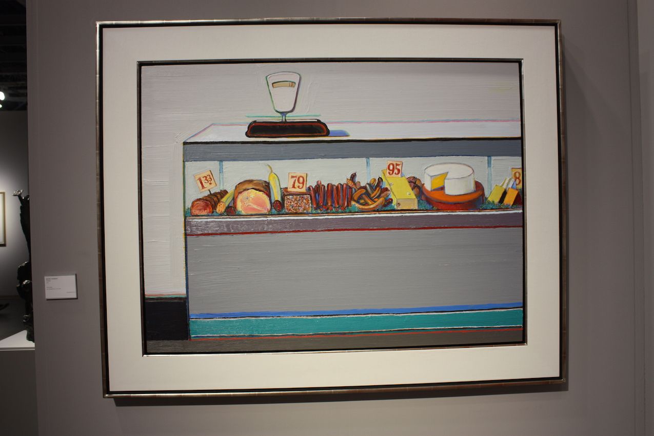 Food has always figured in still life paintings, but lately is cropping up in more pop art and modern pieces.