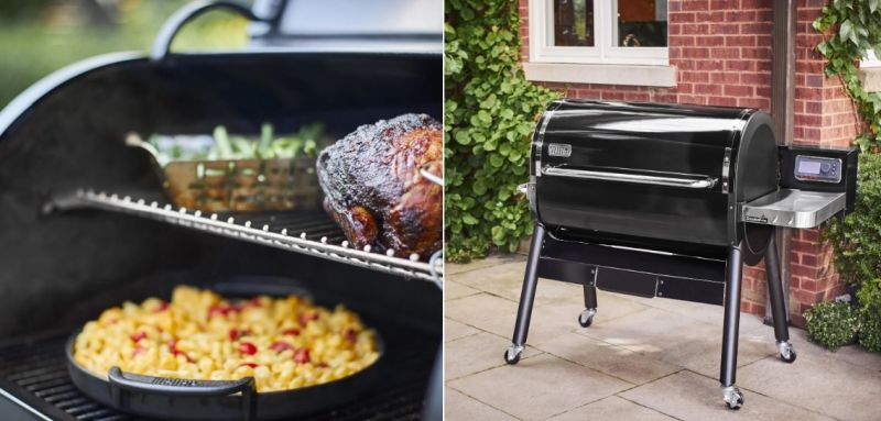 Weber SmokeFire EX6 Wi Fi Enabled 36 Inch Wood Fired Pellet Grill