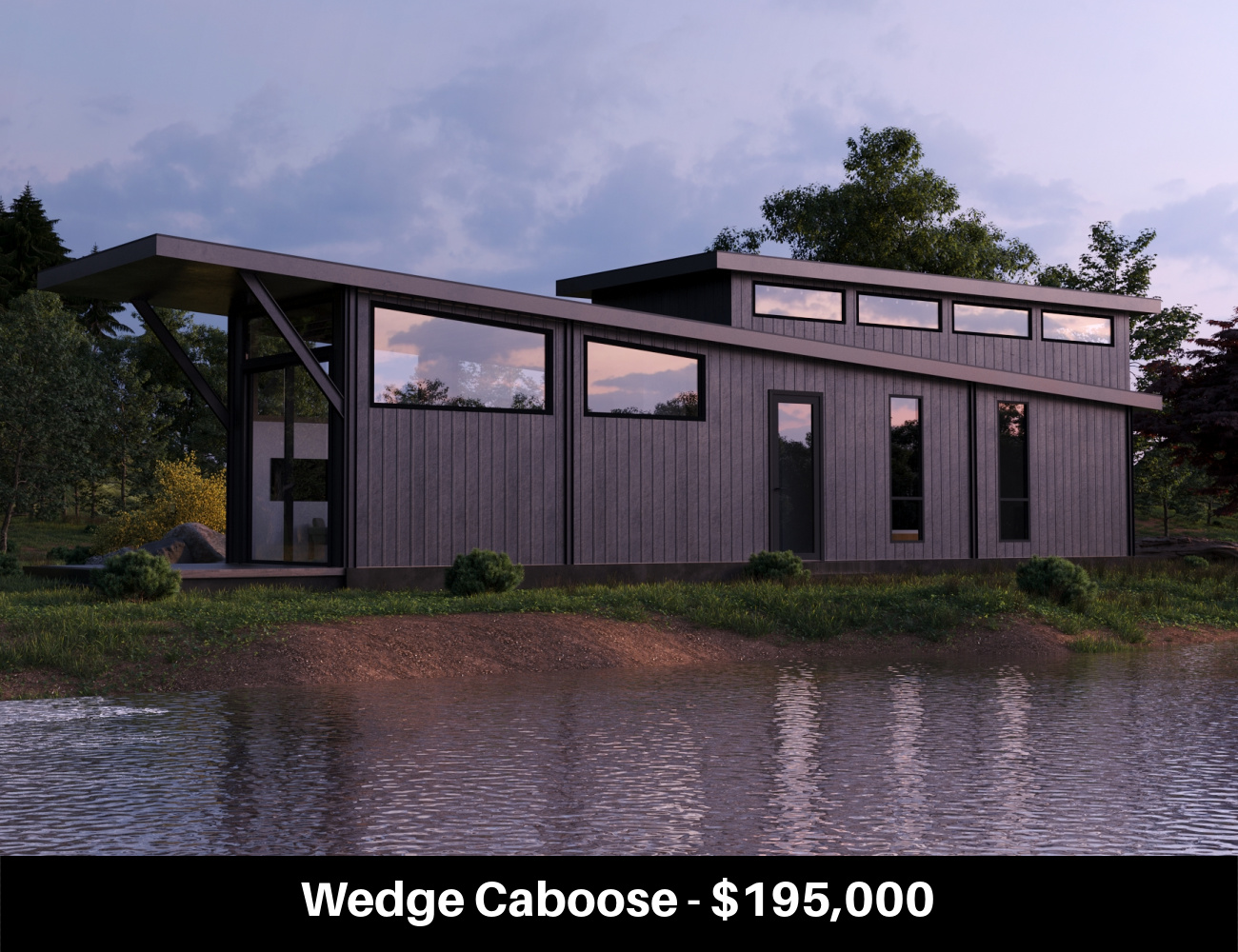 Wedge Caboose - $195,000