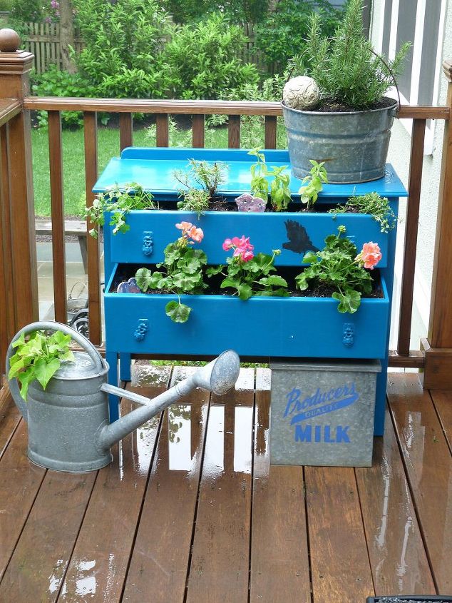 Whimsical dresser planter