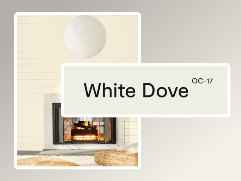 White Dove (OC17) from Benjamin Moore