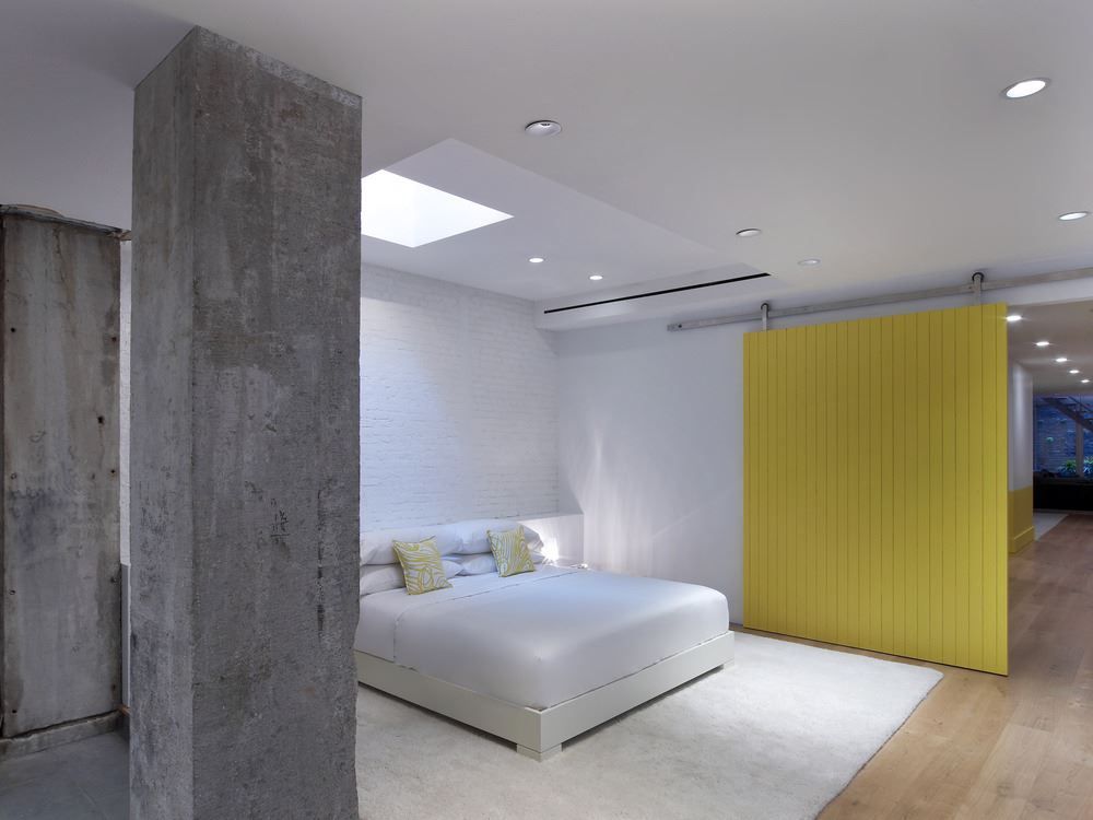 the minimalist bedroom is a break of serenity