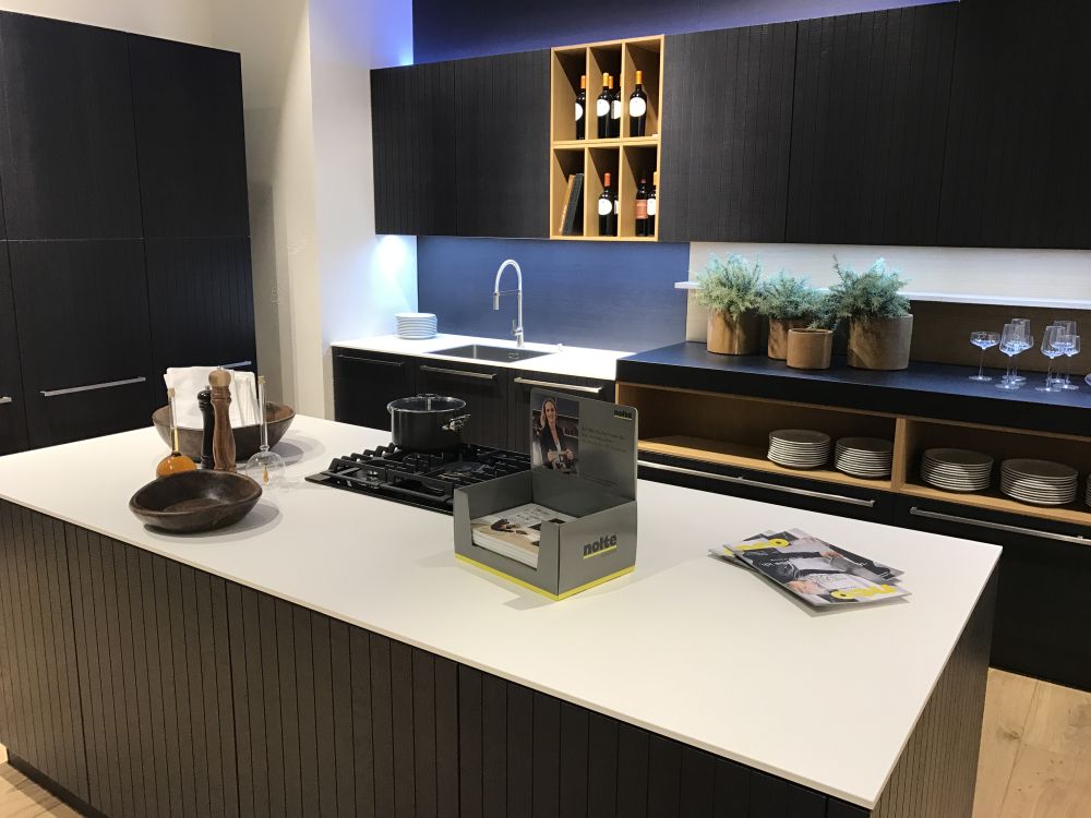 Wine storage on Nolte Kitchen