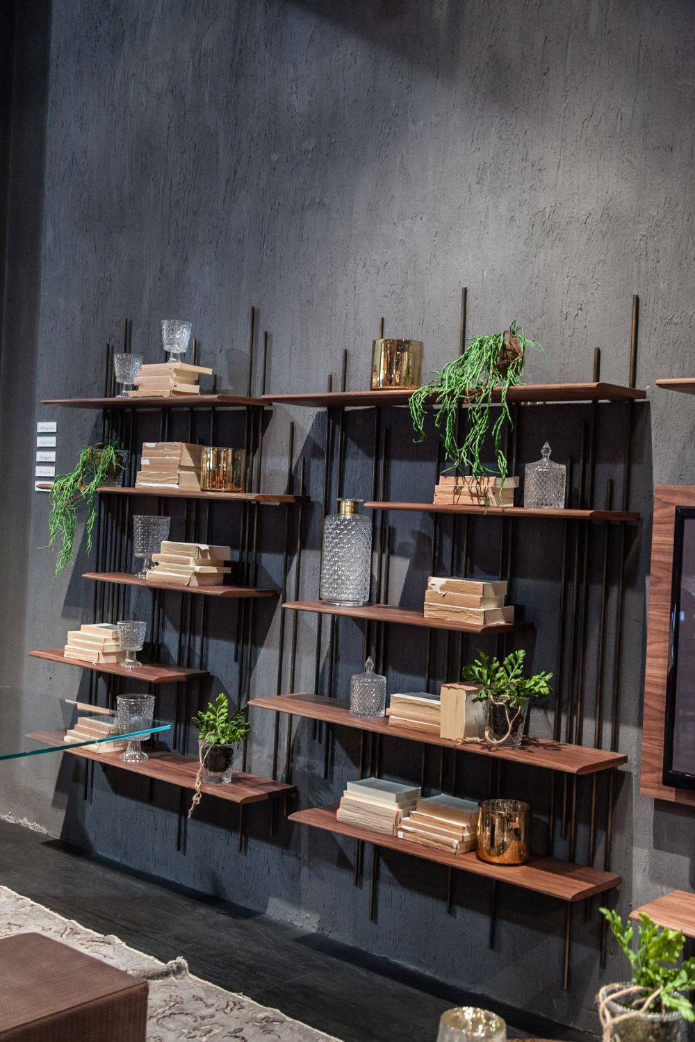 There are lots of different types of shelves to choose from. Base your decision on the style that you prefer