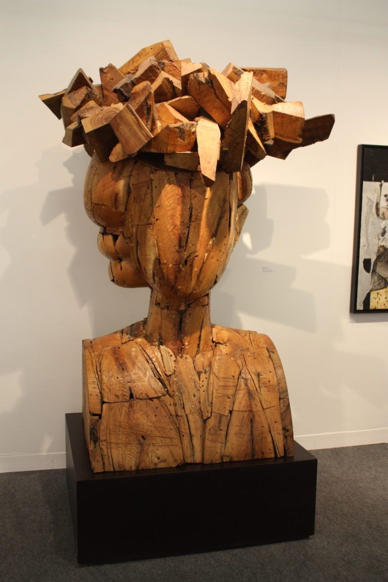 Wood Spanish born Manolo Valdes Art