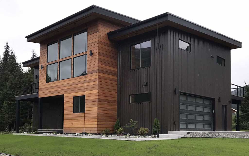 Wood and Aluminum Siding