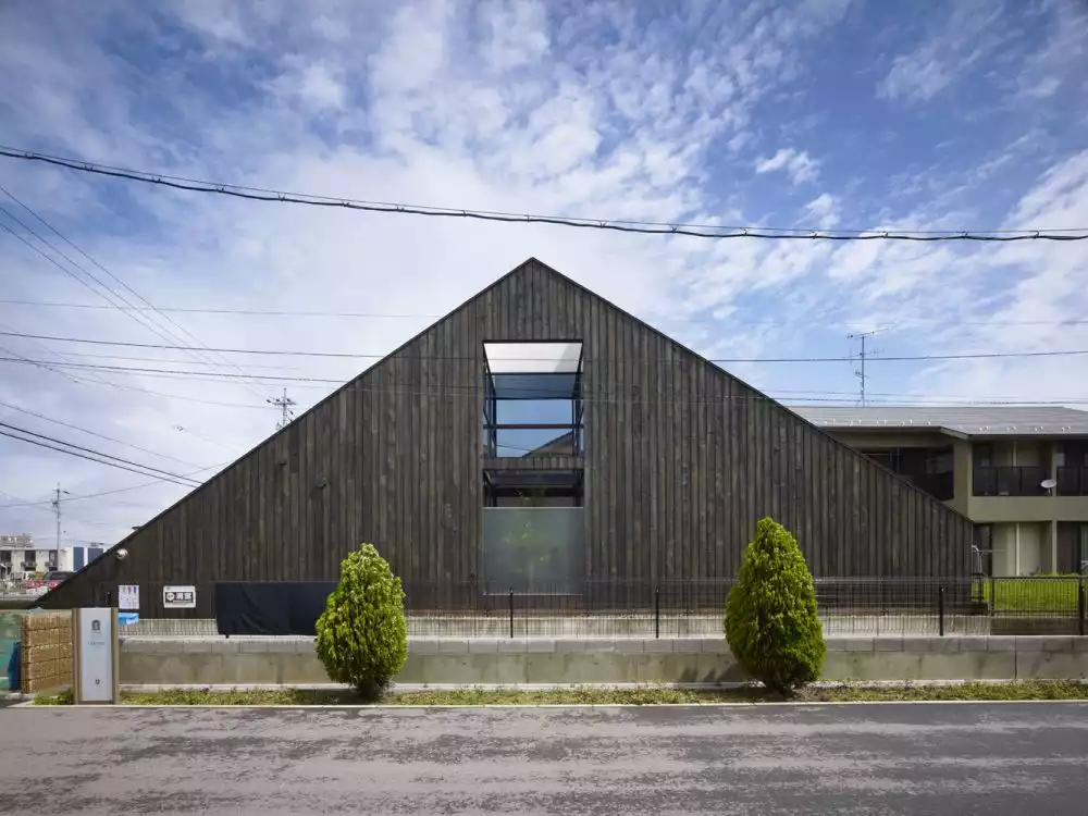 Wood paneling Ogaki House