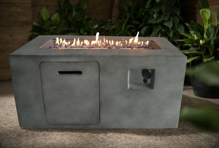 Woodcroft Concrete Propane Fire Pit