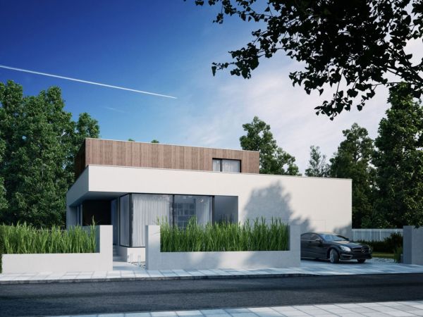 Wooden Cube House2