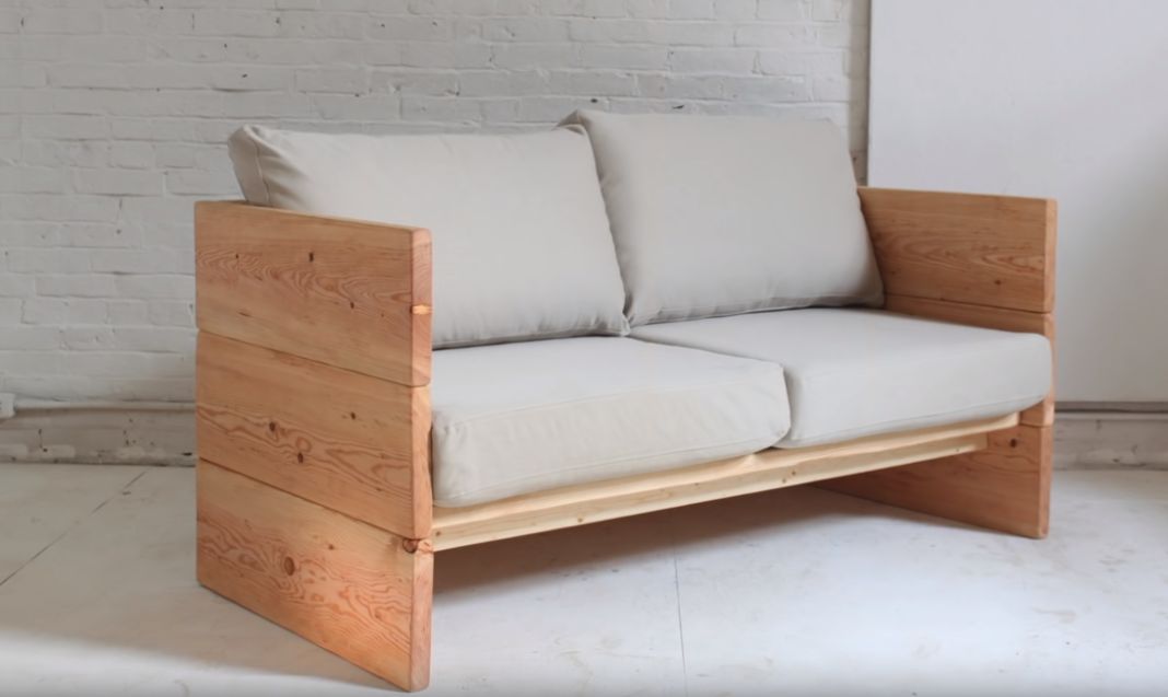 Wooden DIY Couch