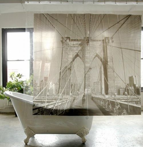 World Destination Shower Curtains