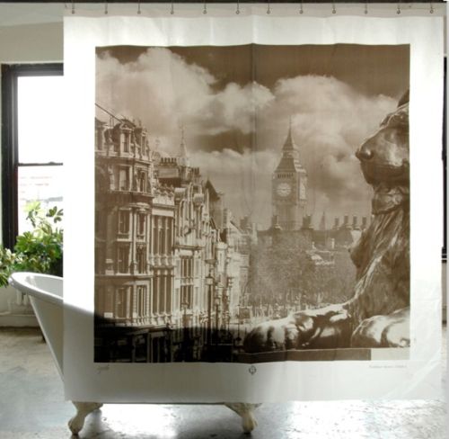 World Destination Shower Curtains3