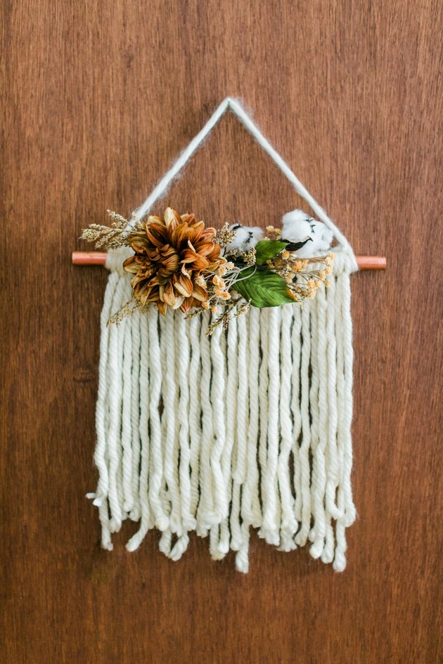 DIY Chic Fall Craft Wall Display