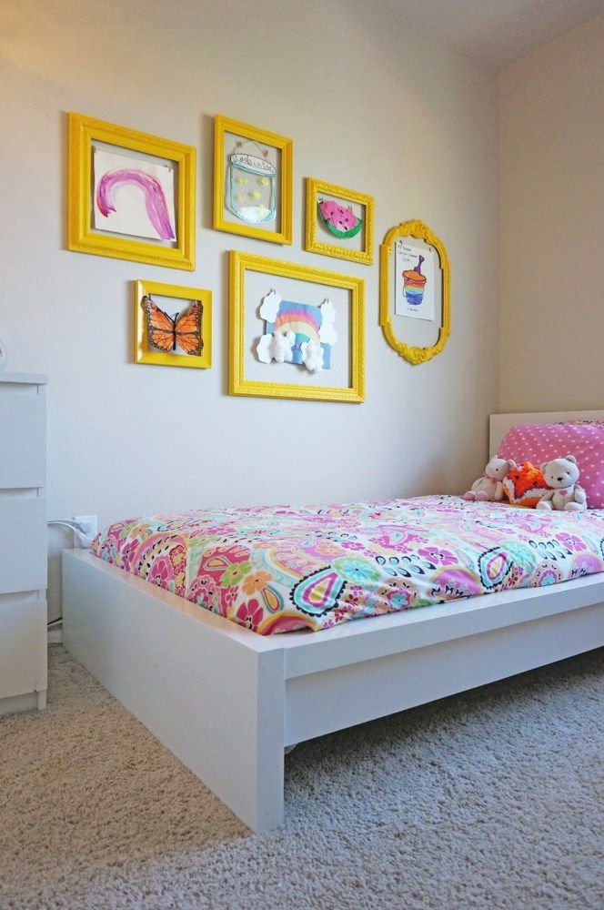 Yellow Empty Frames