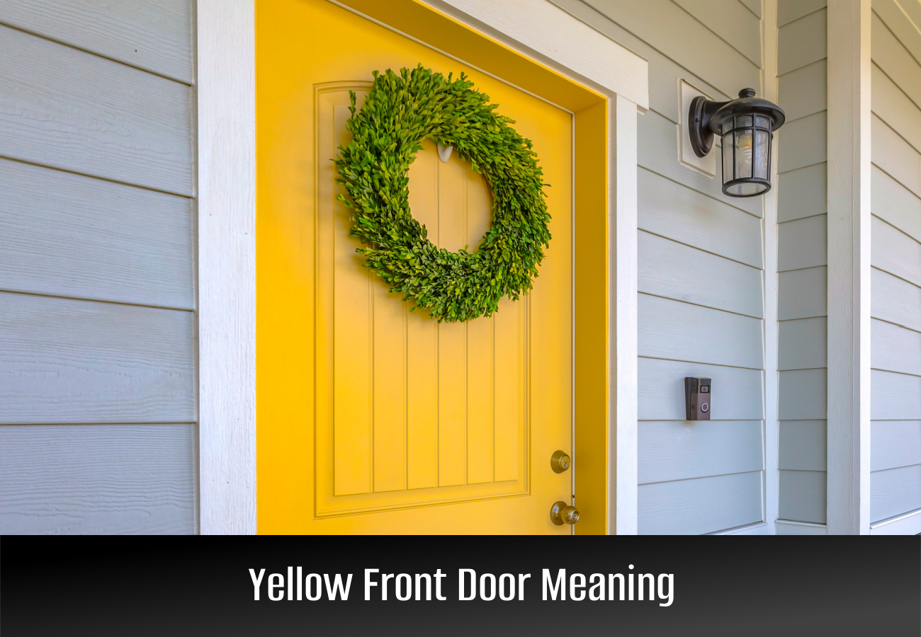 Invite Joy to Your Home with a Yellow Front Door