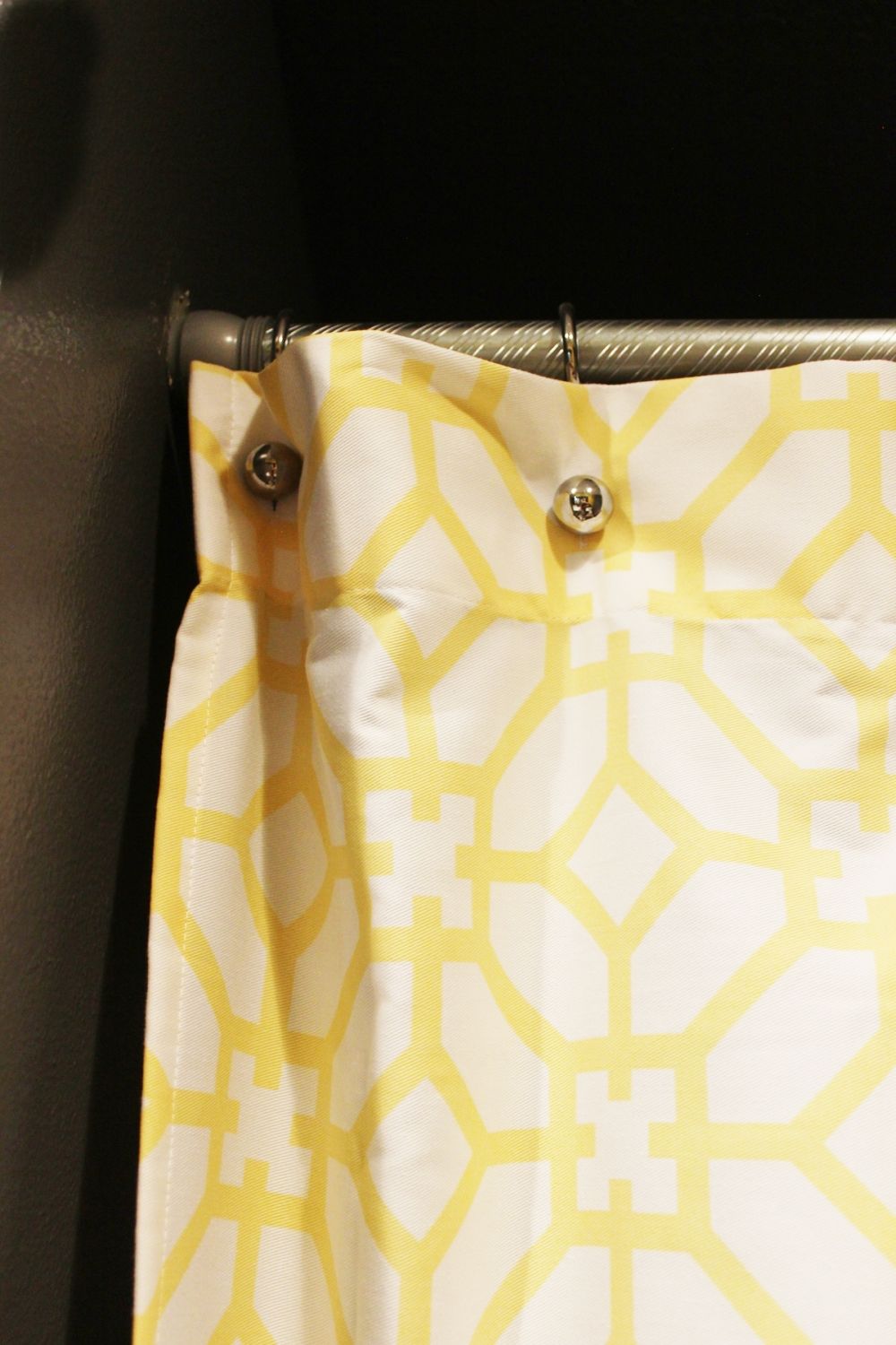 Yellow Shower Curtain