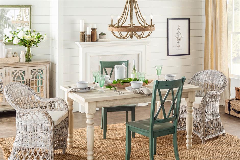 You Can Use Any Seating You Want With A Farmhouse Table