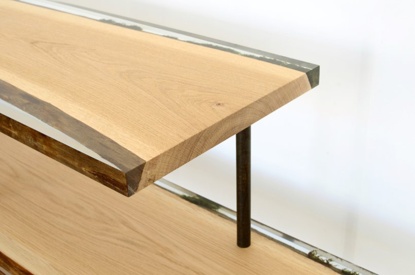 Alcarol furniture mint resin from london design festival bookshelf