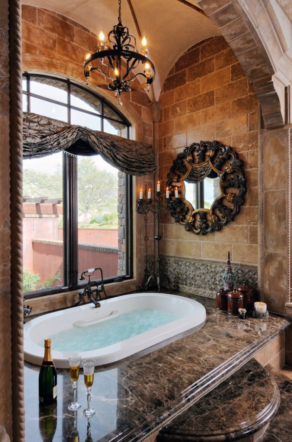 Alcove bathtub elegant