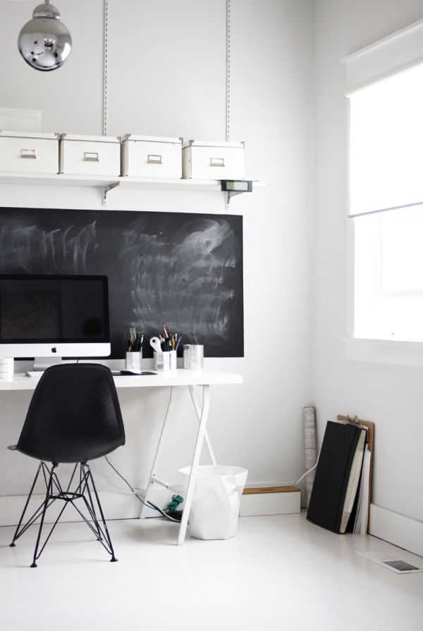 Another desk with chalkboard
