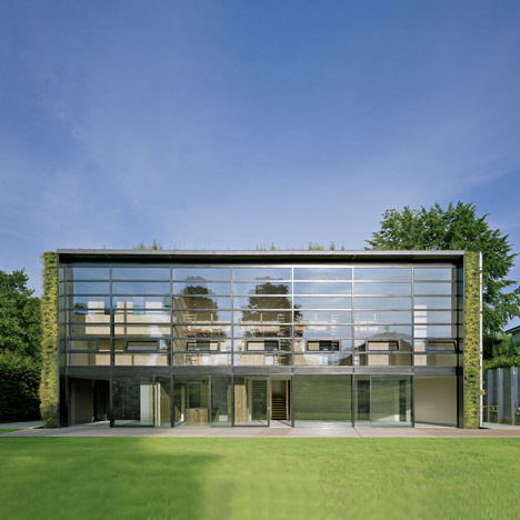architects Samyn and Partners Front Yard House