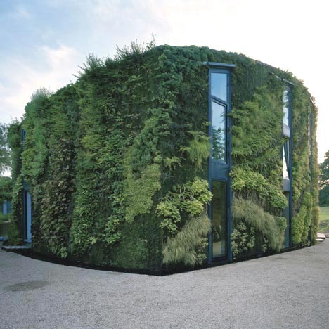 architects Samyn and Partners Green Facade