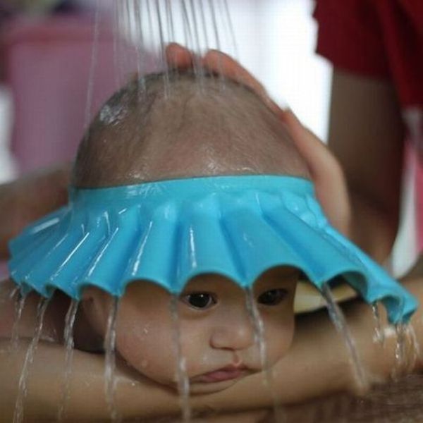 Baby shampoo cap