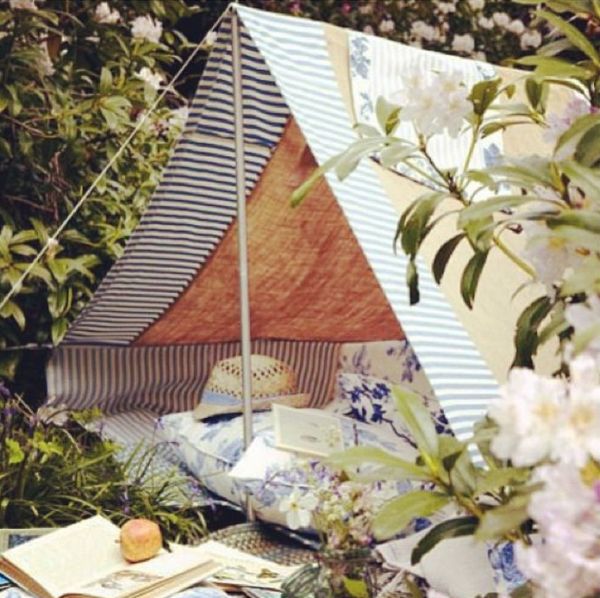 Backyard tent