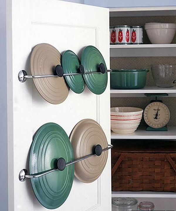 Bars inside cabinet doors